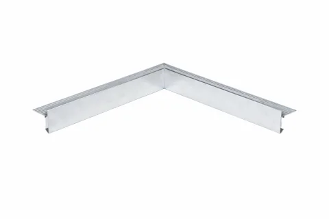 Binnenhoek daktrim 500 x 500 mm + verbindingsstukken