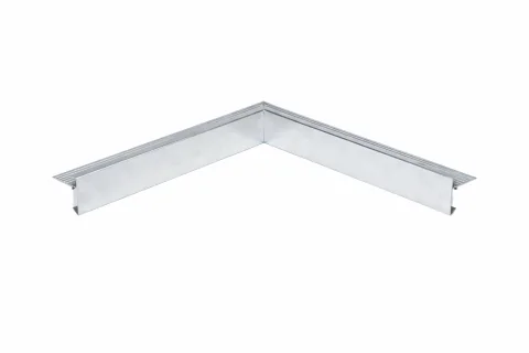 Binnenhoek daktrim 500 x 500 mm + verbindingsstukken